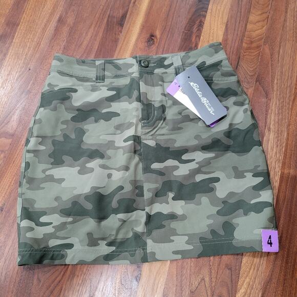 NWT Eddie Bauer Adventure 2.0 Camo Skort Size 4 - Picture 3 of 10